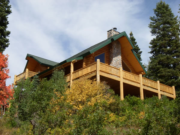 Slkyline Mountain Log Home